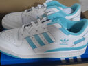 adidas FORUM LOW CL休閑籃球風(fēng)板鞋女子新款阿迪達斯官方三葉草 白/淺閃光藍/簡(jiǎn)單薄荷綠   39 曬單實(shí)拍圖