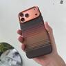 金恒適用于蘋果17promax手機殼新款iPhone17pro外觀全包邊超薄防摔高級感簡約16promax磁吸16pro保護套 【日落橙】進口皮革觸感編織紋 iPhone 17 Pro Max 曬單實拍圖