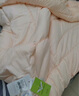 水星家紡被子冬季被子母被芯二合一纖維被褥約8.9斤200*230cm粉 曬單實(shí)拍圖