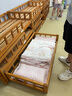babycare幼兒園被子六件套件純棉兒童嬰兒午睡床上用品枕頭被套四季奶油兔 曬單實(shí)拍圖