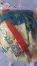 重回漢唐春辰錦原創(chuàng  )唐制復原齊胸襦裙套裝披帛漢服女裝 上藍下綠齊胸套裝/現貨 L 165 曬單實(shí)拍圖