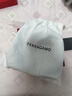 菲拉格慕（Ferragamo）腰帶男士商務(wù)雙面板扣皮帶牛皮 3.5CM寬 七夕節禮物 送男友禮盒裝 黑棕荔枝紋/槍色扣679710-689134 曬單實(shí)拍圖