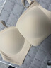歐迪芬內(nèi)衣女無(wú)痕小胸顯大聚攏防下垂遮副乳上托性感軟支撐春夏薄款文胸 粉底膚 L 【建議體重110-125斤】 曬單實(shí)拍圖