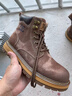 DCSHOESEDGE NIMBRO冬季保暖高幫馬丁靴男短靴新款秋冬春秋工裝靴情侶靴美拉德棕41 曬單實(shí)拍圖