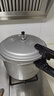 雙喜 高壓鍋鋁合金燃?xì)怆姶艩t通用防爆家用壓力鍋24CM/7.5L【蒸格款】 曬單實(shí)拍圖