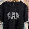 GAP男女裝2025夏季新款純棉泡泡膠印logo短袖T恤多色上衣729127 黑色 S (165/88A) 亞洲尺碼 曬單實(shí)拍圖