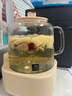 World Kitchen康寧養生壺 全玻璃恒溫壺煮茶壺煮茶器1L 辦公室保溫壺家用花茶壺燒水壺電熱水壺煮水壺教師節送禮 【標準款】【24小時(shí)預約丨自動(dòng)保溫】 1L 曬單實(shí)拍圖