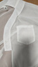 盛妙慈小披肩夏季配吊帶裙子女外搭開(kāi)衫2024新款薄款衣雪紡襯衫上衣 白色【精選面料】 M 曬單實(shí)拍圖