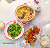 日式砂鍋燉鍋家用燃氣煲仔飯小號土沙鍋煲湯煤氣灶米線(xiàn)專(zhuān)用陶瓷鍋 【推薦】紫羅蘭2.5L砂鍋【建議3-4人使用】 2500ml 曬單實(shí)拍圖