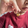 謝瑞麟黃金吊墜足金胖福古法黃金項鏈送女友老婆情人節七夕禮物計價(jià) 足金小胖福吊墜約7克 曬單實(shí)拍圖