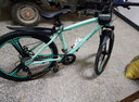 麥希山地車(chē)自行車(chē)減震碟剎變速學(xué)生成人男女單車(chē)越野賽車(chē) 森林狼-頂配-比安奇綠-三刀輪 30速26寸 曬單實(shí)拍圖