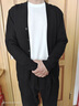 羅蒙針織衫開(kāi)衫外套男春秋季新款韓版商務(wù)休閑男士外穿毛衣秋裝外套 曬單實(shí)拍圖