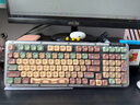 羅技（Logitech）ALTO KEYS K98M/K98S客制化機械鍵盤 無線藍牙鍵盤雙模mac ipad鍵盤98鍵游戲辦公家用鍵盤AI熱插拔 K98M石墨黑+卡皮巴拉鍵帽 曬單實拍圖