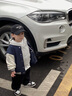 馬克華菲童裝兒童棒球服套裝2025秋季新款男童休閑炸街潮男孩兩件套 m明星_背黑+m線條K黑 130 曬單實拍圖