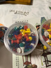 得力（deli）【超級(jí)爆款】彩色工字釘 軟木畫板按釘 繪畫圖釘 80枚/筒 0042 曬單實(shí)拍圖