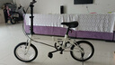 大行（DAHON）KT610折疊自行車(chē)16英寸單速男女學(xué)生上班上學(xué)城市通勤單車(chē) 白色 曬單實(shí)拍圖