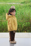 巴拉巴拉balaOne兒童棉服女童男童外套新款童裝2025秋冬三防發(fā)熱 深土黃30817 100 曬單實拍圖