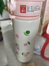 富光富光保溫杯男學(xué)生大容量水杯女一蓋雙飲兒童便攜防漏316L鋼茶杯子 600ml櫻桃粉【一蓋雙飲+杯套】 曬單實(shí)拍圖