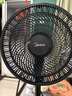 美的（Midea）【超級(jí)單品】七葉輕音立式電風(fēng)扇家用柔風(fēng)落地扇臺(tái)式桌面小型風(fēng)扇大風(fēng)量節(jié)能搖頭宿舍電扇 SAF30AB 曬單實(shí)拍圖