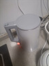 美的（Midea）電熱水壺煮水壺家用小型電燒水壺 0涂層食品級(jí)304不銹鋼雙層防燙無(wú)縫內(nèi)膽1.5升容量 1566 曬單實(shí)拍圖