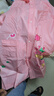 米波迪兒童雨衣女童小學(xué)生上學(xué)專(zhuān)用帶書(shū)包位全身防暴雨新款小鹿XXL碼 曬單實(shí)拍圖