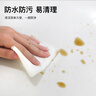 墨斗魚(yú)仿瓷磚墻貼 衛生間防水墻紙自粘仿大理石貼片純白30*60cm3片 曬單實(shí)拍圖