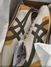 Onitsuka Tiger鬼塚虎男女鞋休閑鞋舒適透氣輕便慢跑鞋RUNSPARK 1183B480 米黃色 42.5 曬單實(shí)拍圖