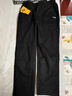 吉普（JEEP）休閑褲男秋冬季直筒褲子男士寬松潮流工裝褲男褲 黑色 2XL 曬單實(shí)拍圖