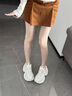 CHERY KALLY 【宇宙無垠】氣質(zhì)厚底老爹鞋2025春季新潮酷炸街臟臟鞋女休閑鞋 霧靄白 【臟臟鞋】 37 曬單實拍圖