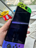 閃魔 適用于switch OLED鋼化膜任天堂Nintendo NS游戲機保護膜高清抗藍光防爆抗指紋貼膜 Switch oled【抗藍光版】+神器 【貼壞包賠】 曬單實(shí)拍圖