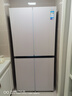 美的（Midea）首創(chuàng  )45cm超薄嵌入餐邊柜家用客廳冰箱左餐右廚大容量底部散熱十字四開(kāi)門(mén)國家補貼BCD-427WUSGPZM 曬單實(shí)拍圖