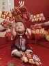 中國(guó)黃金銀鎖長(zhǎng)命鎖嬰兒平安鎖寶寶銀項(xiàng)圈套裝足銀999滿月見(jiàn)面禮生日禮物 【足銀999】寶寶項(xiàng)圈套裝 曬單實(shí)拍圖