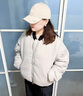 加拿大鵝（Canada Goose）【新品】Elba女士飛行員夾克羽絨外套大鵝羽絨服 2758WT 9432 石灰色 L 曬單實(shí)拍圖
