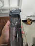 樂(lè)扣樂(lè)扣（LOCK&LOCK）人魚(yú)線塑料運(yùn)動(dòng)水杯夏天便攜水壺帶刻度提手男女水杯子700ML灰色 曬單實(shí)拍圖