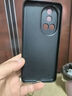 比伯華為Nova12pro手機殼nova12全包防摔nova12活力版保護套nova12ultra磨砂抗指紋女男新款高級乳膠軟 Nova12Pro/Ultra通用【石墨黑】 膚感磨砂 不沾指紋 曬單實(shí)拍圖