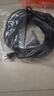 諾娜插座電動(dòng)車(chē)充電延長(cháng)線(xiàn)兩插頭防水插座電源電瓶車(chē)接線(xiàn)板插排拖線(xiàn)板10 20米空調電腦監控電視機加長(cháng) 黑色（防雨設計） 15m 曬單實(shí)拍圖