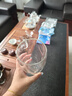 CLITON雙層玻璃杯家用防燙耐熱水杯綠茶杯牛奶杯果汁飲料杯辦公水杯單只 曬單實(shí)拍圖