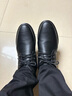 索凱特10kv絕緣皮鞋電工專(zhuān)用鞋真皮牛皮勞保鞋男防滑耐磨防水高壓工作鞋 黑色 43 (265mm) 曬單實(shí)拍圖