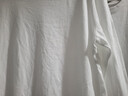 JEANSWEST LIFE真維斯長袖t恤男潮春秋純棉白色打底衫學(xué)生寬松圓領(lǐng)純色內(nèi)搭上衣 曬單實(shí)拍圖
