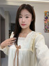 黛姿馨睡衣情侶裝一男一女款春秋季純棉睡裙溫情家居服春秋款女2025新款 主圖款XB:18103(G)杏英文蝴蝶結 M 女+男L 曬單實(shí)拍圖