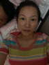 三彩2025夏季新款彩虹條紋針織衫圓領(lǐng)短袖上衣修身毛衫女 曬單實(shí)拍圖