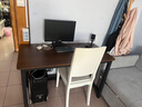 全品屋實(shí)木電腦桌家用臺式電競游戲桌子學(xué)習辦公寫(xiě)字桌臺長(cháng)條桌臥室80CM 曬單實(shí)拍圖