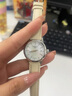 天梭（TISSOT）手表 夢(mèng)圓系列女表 瑞士石英女士皮帶腕表時(shí)尚表生日禮物 曬單實(shí)拍圖