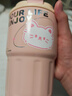 物生物咖啡杯保溫杯女士大容量水杯高顏值不銹鋼杯子帶蓋實(shí)用中秋節禮物 曬單實(shí)拍圖