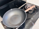 蘇泊爾（SUPOR）不粘炒鍋少油煙家用麥飯石色炒菜鍋具32cm電磁爐燃?xì)庠钔ㄓ每崾?曬單實拍圖