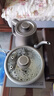 開(kāi)品全自動(dòng)雙壺上水電熱水壺茶臺燒水壺恒溫保溫燒水煮茶一體機嵌入式茶桌一體機茶具電茶爐 1L 雙壺上水 20X37CM 燒水煮杯 桶水款 曬單實(shí)拍圖