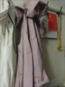 森馬（Semir）[陳都靈同款]四防外套女中長款寬松撞色防護(hù)夾克秋裝通勤戶外上衣 【明星同款】紫白色調(diào)00471 XL 曬單實(shí)拍圖