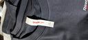Reebok銳步官方24新品男女同款運動(dòng)休閑寬松LOGO針織短袖T恤 24SRM425UGH1 黑色 L 曬單實(shí)拍圖