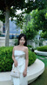 CinvaiKrose【葉一茜同款】凱莉包包女款2025年手提斜挎包生日七夕情人節(jié)禮物 奶油白【送女友老婆女生禮物走心】 曬單實(shí)拍圖