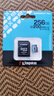 金士頓（Kingston）256GB TF（MicroSD）存儲卡 內(nèi)存卡U3 V30 A2 4K適配大疆Pocket 3/Action 5/無人機(jī)/運(yùn)動相機(jī)/監(jiān)控 曬單實(shí)拍圖